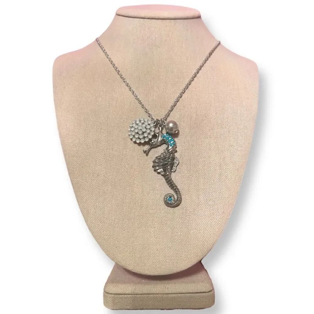 Vintage Banana Republic Seaside Theme Necklace